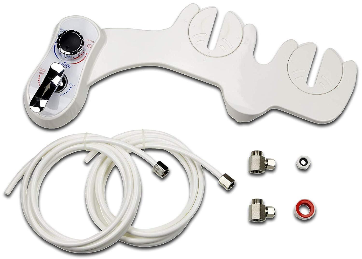 3/8 Gewinde Bidet Aufsatz Mit Heiß/Kalt Wasser - Selbstreinigend Nach EU Standard