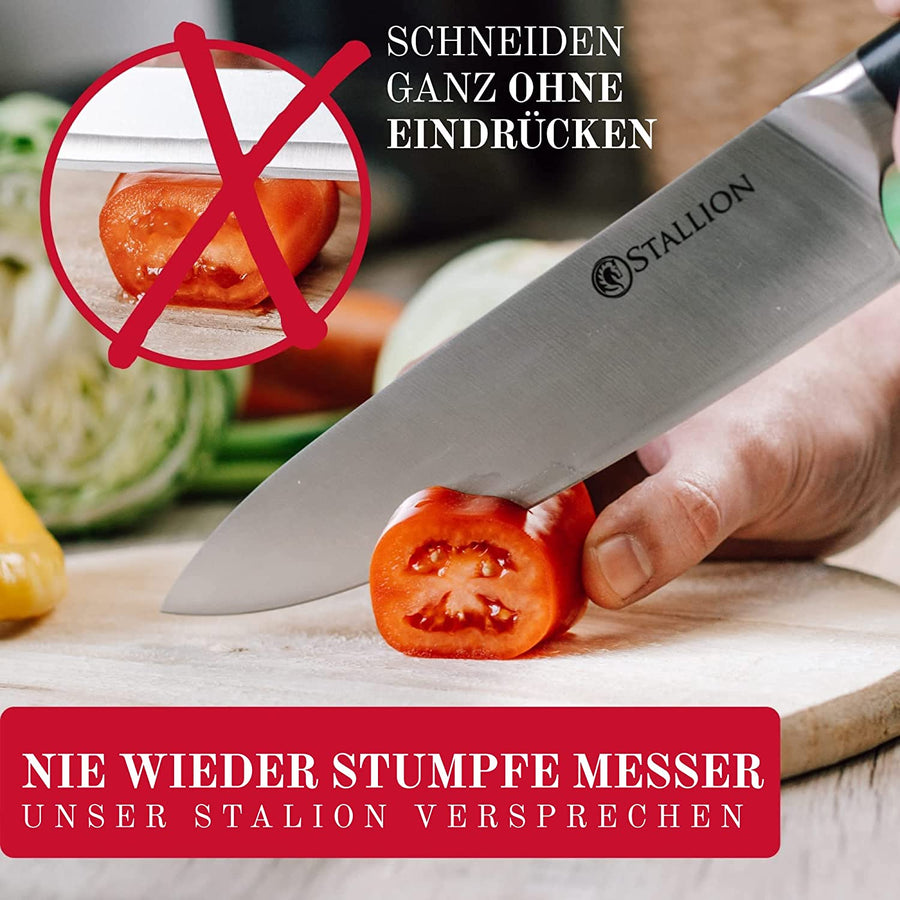 Stallion Professional - Messerschärfset mit einstellbarem Schleifwinkel